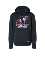 St. Lucie West Centennial HS Flag Football Full Logo 02 - Oakley Performance Hoodie