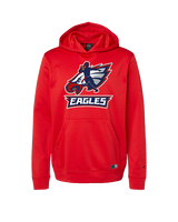 St. Lucie West Centennial HS Flag Football Full Logo 02 - Oakley Performance Hoodie