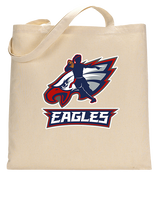 St. Lucie West Centennial HS Flag Football Full Logo 02 - Tote