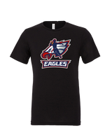 St. Lucie West Centennial HS Flag Football Full Logo 02 - Tri-Blend Shirt