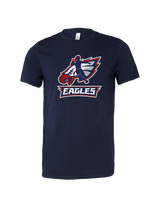 St. Lucie West Centennial HS Flag Football Full Logo 02 - Tri-Blend Shirt