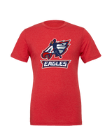 St. Lucie West Centennial HS Flag Football Full Logo 02 - Tri-Blend Shirt