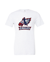 St. Lucie West Centennial HS Flag Football Full Logo 02 - Tri-Blend Shirt