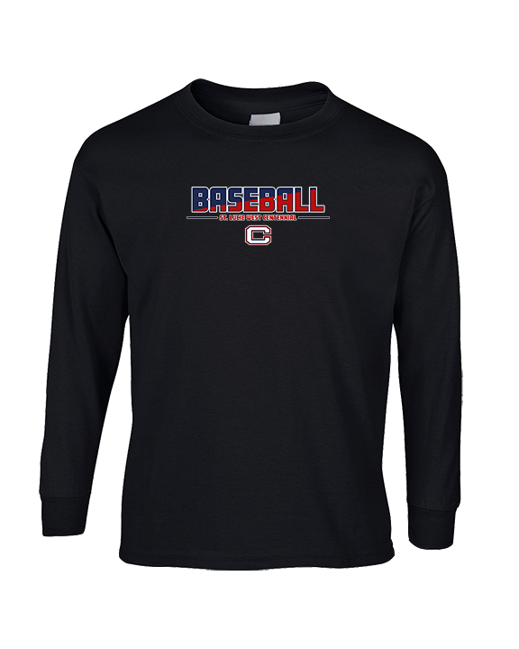St. Lucie West Centennial HS Baseball Cut - Cotton Longsleeve