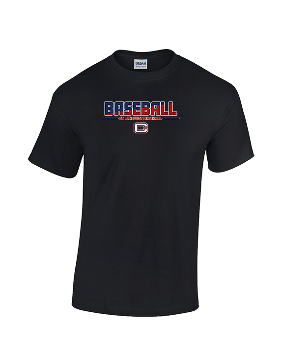 St. Lucie West Centennial HS Baseball Cut - Cotton T-Shirt