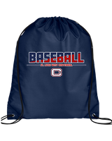 St. Lucie West Centennial HS Baseball Cut - Drawstring Bag