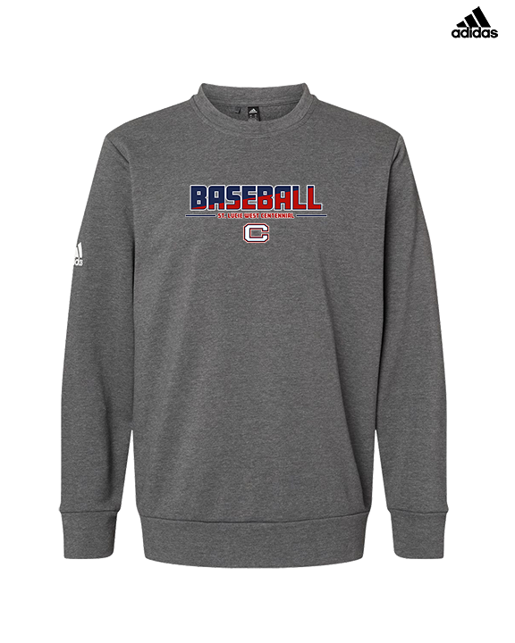 St. Lucie West Centennial HS Baseball Cut - Mens Adidas Crewneck
