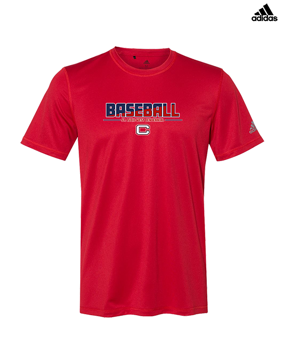 St. Lucie West Centennial HS Baseball Cut - Mens Adidas Performance Shirt