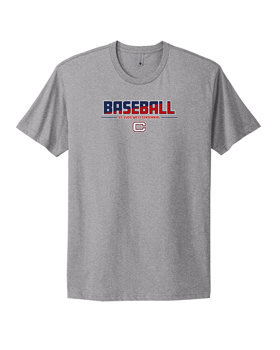St. Lucie West Centennial HS Baseball Cut - Mens Select Cotton T-Shirt