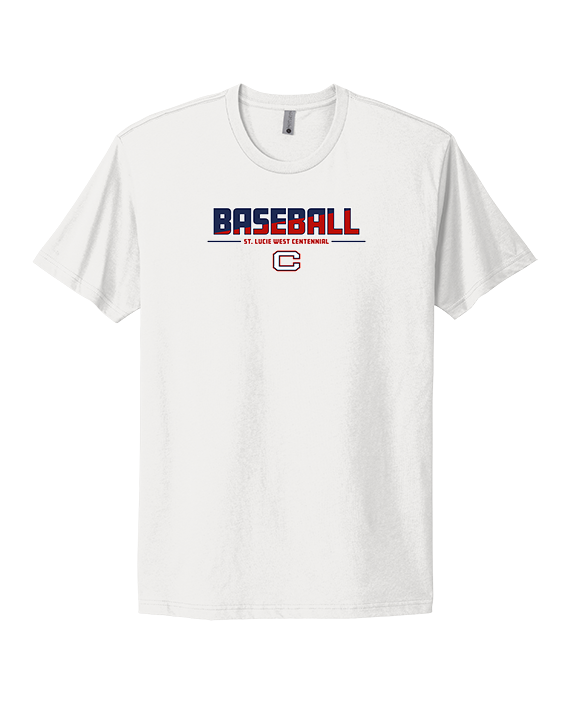 St. Lucie West Centennial HS Baseball Cut - Mens Select Cotton T-Shirt