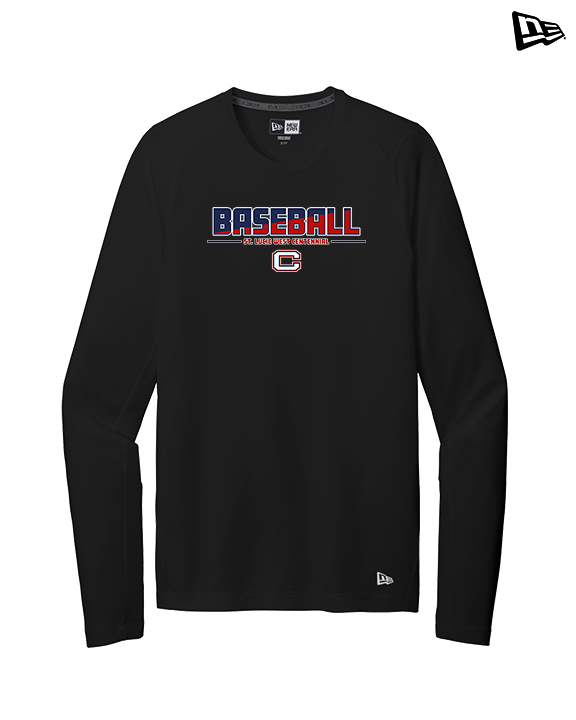 St. Lucie West Centennial HS Baseball Cut - New Era Performance Long Sleeve