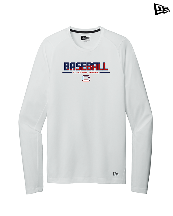 St. Lucie West Centennial HS Baseball Cut - New Era Performance Long Sleeve