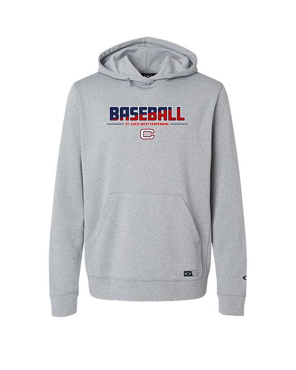 St. Lucie West Centennial HS Baseball Cut - Oakley Performance Hoodie