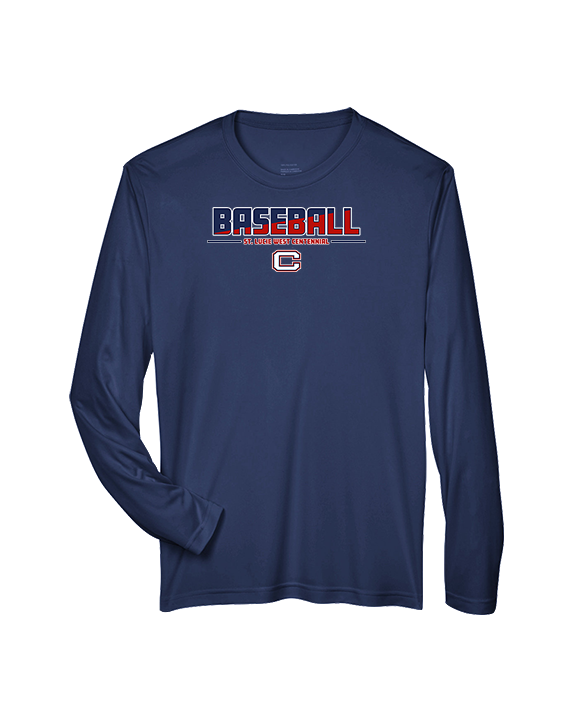 St. Lucie West Centennial HS Baseball Cut - Performance Longsleeve
