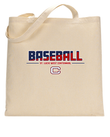 St. Lucie West Centennial HS Baseball Cut - Tote
