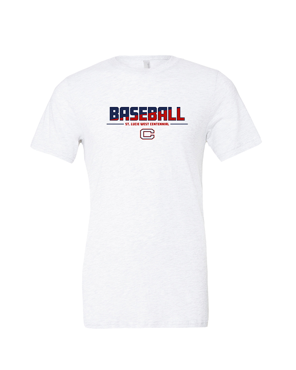 St. Lucie West Centennial HS Baseball Cut - Tri-Blend Shirt