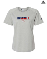St. Lucie West Centennial HS Baseball Cut - Womens Adidas Performance Shirt