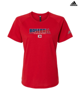 St. Lucie West Centennial HS Baseball Cut - Womens Adidas Performance Shirt