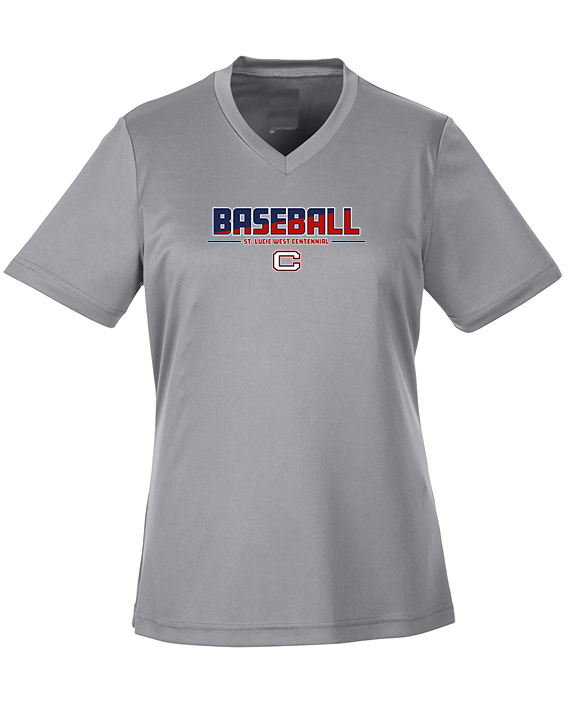 St. Lucie West Centennial HS Baseball Cut - Womens Performance Shirt