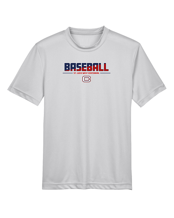 St. Lucie West Centennial HS Baseball Cut - Youth Performance Shirt