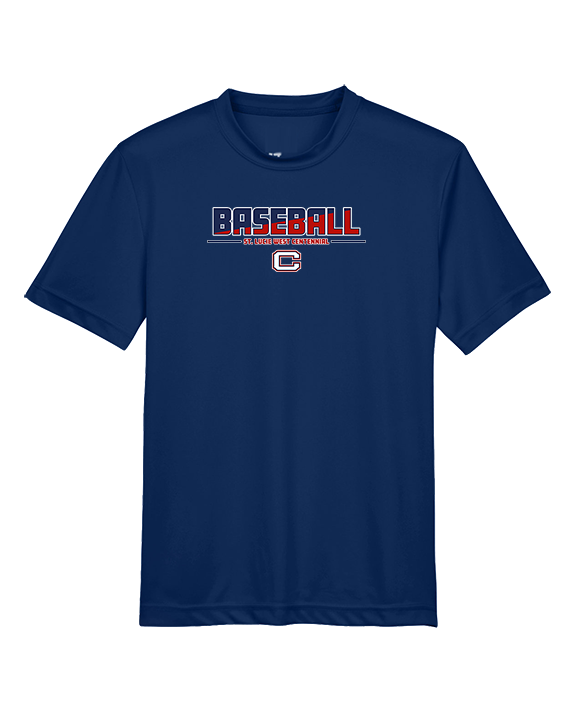 St. Lucie West Centennial HS Baseball Cut - Youth Performance Shirt