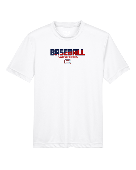 St. Lucie West Centennial HS Baseball Cut - Youth Performance Shirt