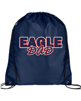 St. Lucie West Centennial HS Baseball Dad - Drawstring Bag