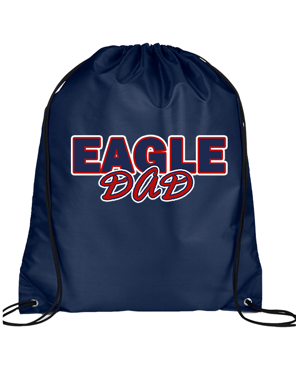St. Lucie West Centennial HS Baseball Dad - Drawstring Bag