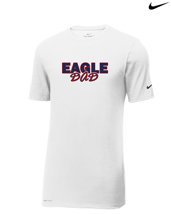 St. Lucie West Centennial HS Baseball Dad - Mens Nike Cotton Poly Tee