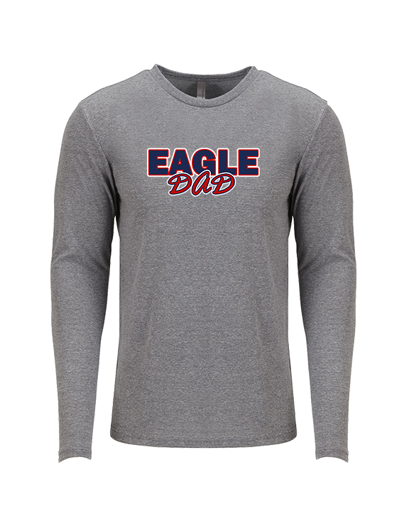 St. Lucie West Centennial HS Baseball Dad - Tri-Blend Long Sleeve