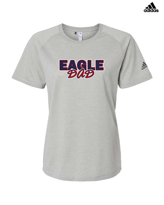 St. Lucie West Centennial HS Baseball Dad - Womens Adidas Performance Shirt
