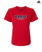 St. Lucie West Centennial HS Baseball Dad - Womens Adidas Performance Shirt