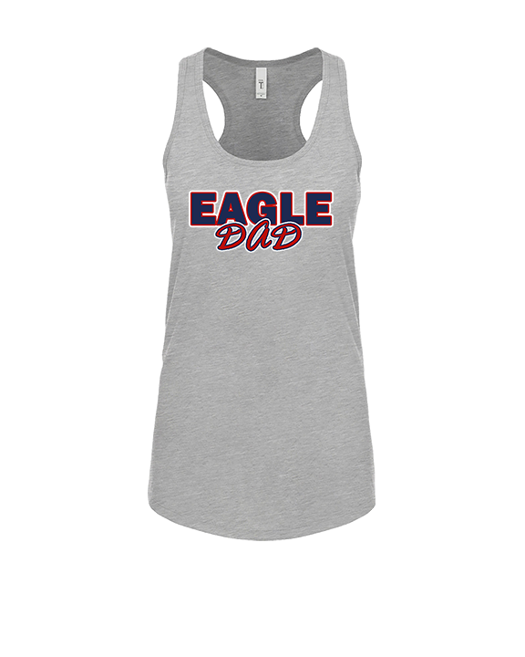 St. Lucie West Centennial HS Baseball Dad - Womens Tank Top