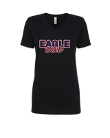 St. Lucie West Centennial HS Baseball Dad - Womens Vneck