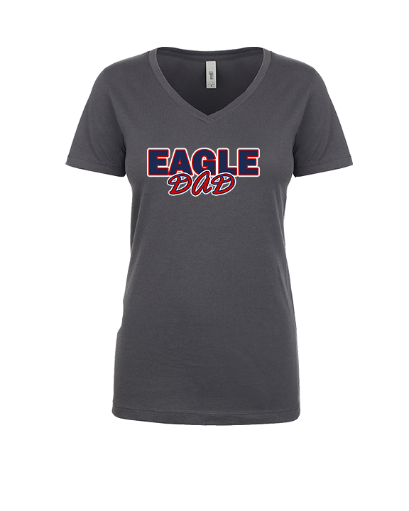 St. Lucie West Centennial HS Baseball Dad - Womens Vneck