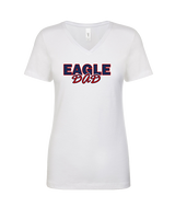 St. Lucie West Centennial HS Baseball Dad - Womens Vneck