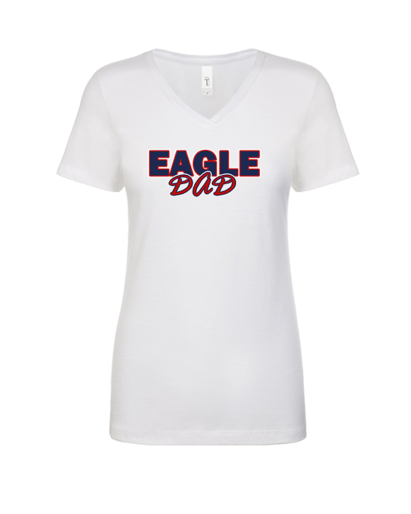 St. Lucie West Centennial HS Baseball Dad - Womens Vneck