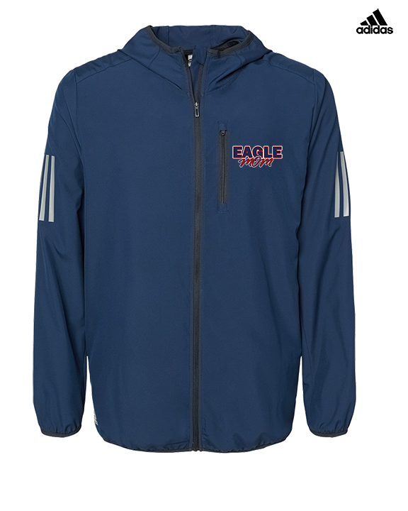 St. Lucie West Centennial HS Baseball Mom - Mens Adidas Full Zip Jacket
