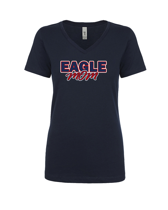 St. Lucie West Centennial HS Baseball Mom - Womens Vneck