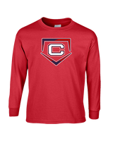 St. Lucie West Centennial HS Baseball Plate - Cotton Longsleeve