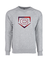 St. Lucie West Centennial HS Baseball Plate - Crewneck Sweatshirt