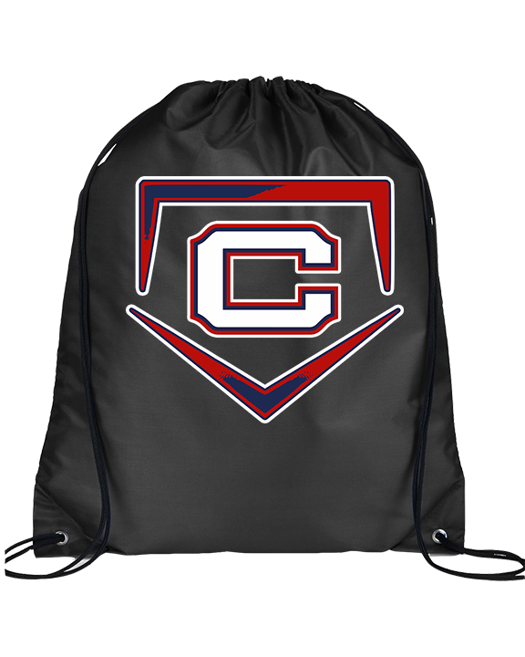 St. Lucie West Centennial HS Baseball Plate - Drawstring Bag