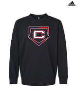 St. Lucie West Centennial HS Baseball Plate - Mens Adidas Crewneck
