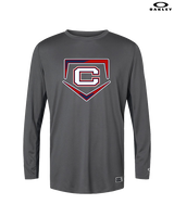 St. Lucie West Centennial HS Baseball Plate - Mens Oakley Longsleeve