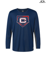 St. Lucie West Centennial HS Baseball Plate - Mens Oakley Longsleeve