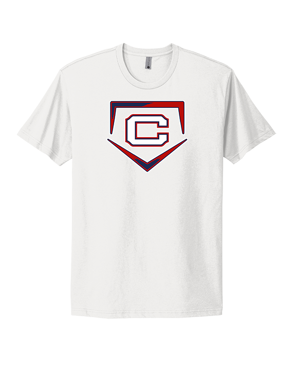 St. Lucie West Centennial HS Baseball Plate - Mens Select Cotton T-Shirt