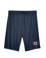 St. Lucie West Centennial HS Baseball Plate - Mens Training Shorts with Pockets