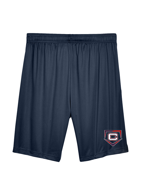 St. Lucie West Centennial HS Baseball Plate - Mens Training Shorts with Pockets