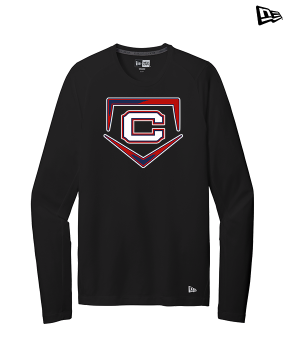 St. Lucie West Centennial HS Baseball Plate - New Era Performance Long Sleeve