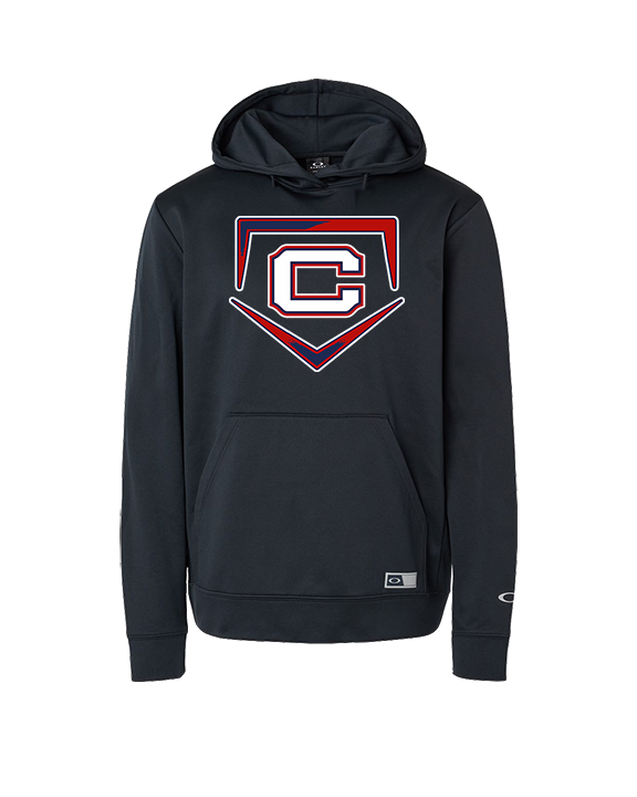 St. Lucie West Centennial HS Baseball Plate - Oakley Performance Hoodie